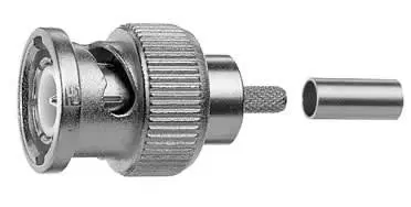 Produktfoto 1 von BNC-Stecker CR/CR PROFESS. VE1 G1, (RG-58C/U) 209