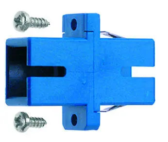 Produktfoto 1 von SC Kupplung, Singlemodenund Multimode Keramikhülse, Metallgehäuse