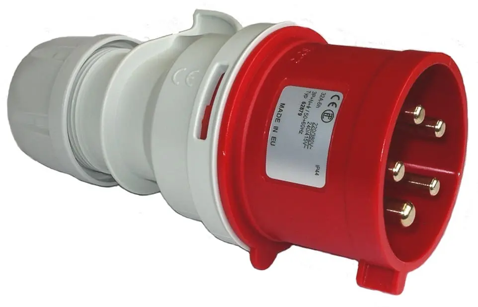Produktfoto 1 von Stecker 16A 5P 6h IP44