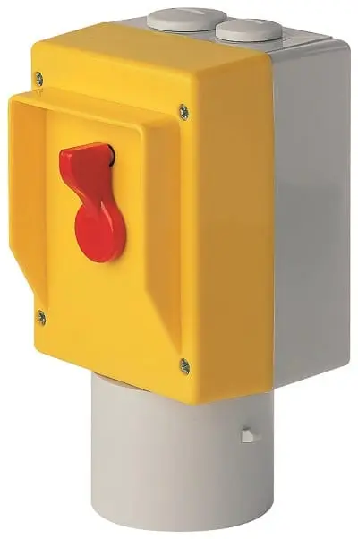 Produktfoto 1 von NOT-AUS-SCHALTER M. UNTERSPANNUNGSAULÖSUNG UC 230V/50HZ