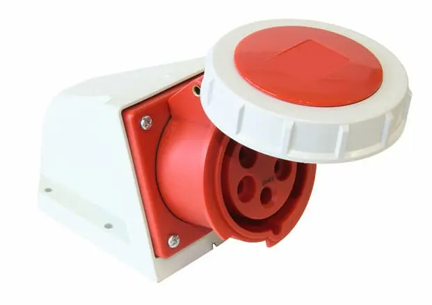 Produktfoto 1 von Wandsteckdose 16A 5P 6h IP67