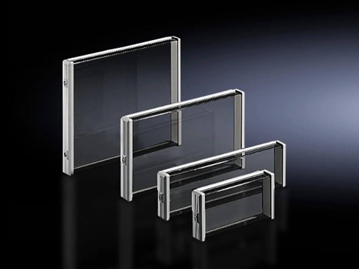 Produktfoto 1 von 1/2 482,6mm (19 Zoll) Plexiglashauben 3HE