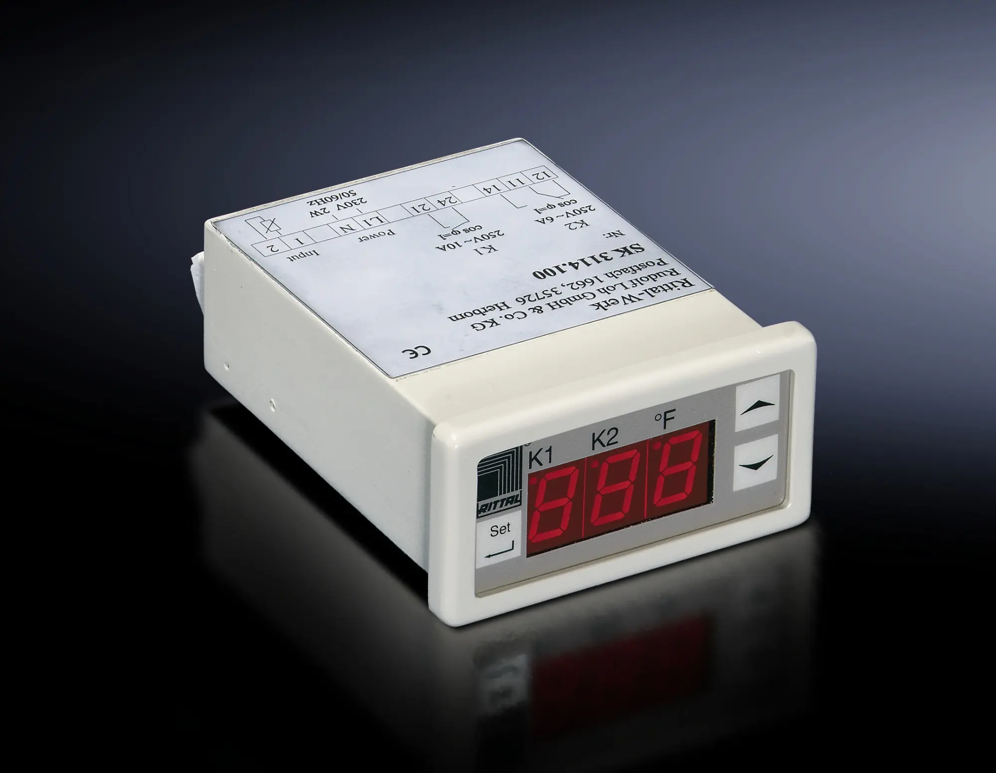Produktfoto 1 von Digitale Temperaturanzeige f. 100-230 V, 50/60 Hz u. 24-60 V DC