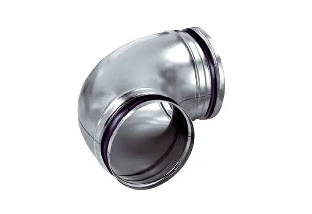 Produktfoto 1 von Bogen, gezogen mit Rollringdichtung 90°