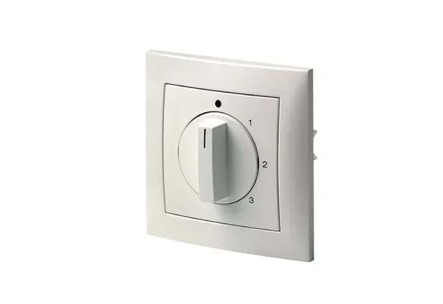Produktfoto 1 von 3-Stufenschalter, mit Nullstellung für Ventilator ER 100 D