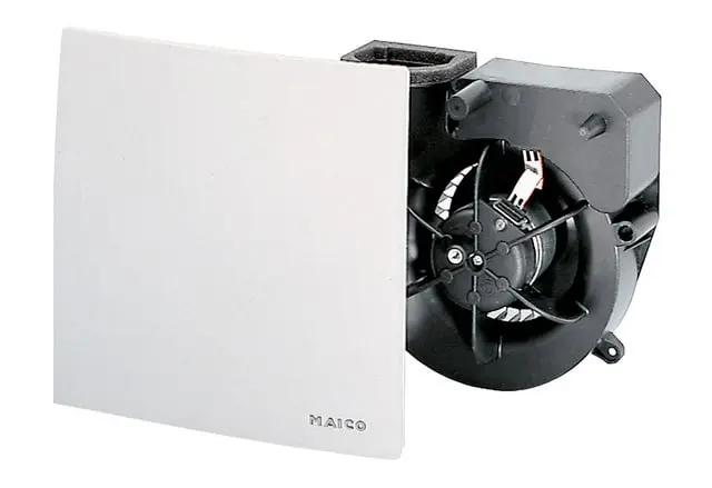 Ventilatoreinsatz, 62 m3/h, einstellb. Verzögerungsschalter