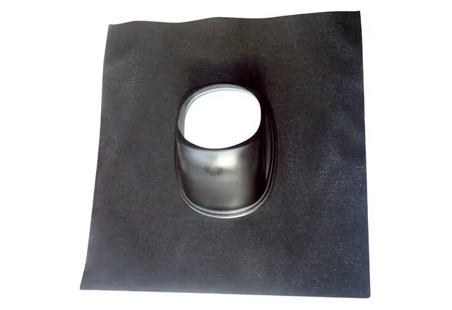 Produktfoto 1 von Dachpfanne, Bitumen-Anformstück, Schwarz, DN160