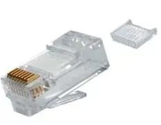 Produktfoto 1 von RJ45-Stecker MP8 ungeschirmt m.Vorsortierung, Litze/fester Leiter