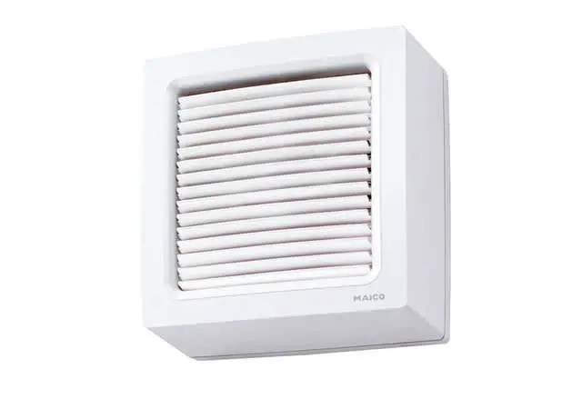 Fensterventilator, Entlüftung, elek. Klappe, DN225