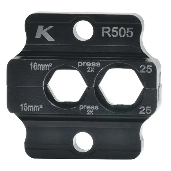 Produktfoto 1 von Presseinsatz K50er 16-25qmm f. Rohrkabelschuhe/Verbinder Normalausf.