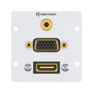 Produktfoto 1 von Anschlussblende HDMI VGA Audio