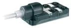 Produktfoto 1 von Passiv-Vert. Umspr.,4xM12,4pol,Ltg.fest 10.0m PUR / PVC-JB 4*0,34+3*0,75 UL/CSA