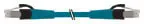 Produktfoto 1 von RJ45 St. 0° / RJ45 St. 0°, Gigabit FRNC/LS0H 4x2xAWG27 geschirmt bl UL 1,2m