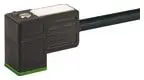 Produktfoto 1 von MSUD Ventilst. BF C 8 mm mit freiem Leit ungsendenPUR-JZ 3x0,75 schwarz UL, CSA