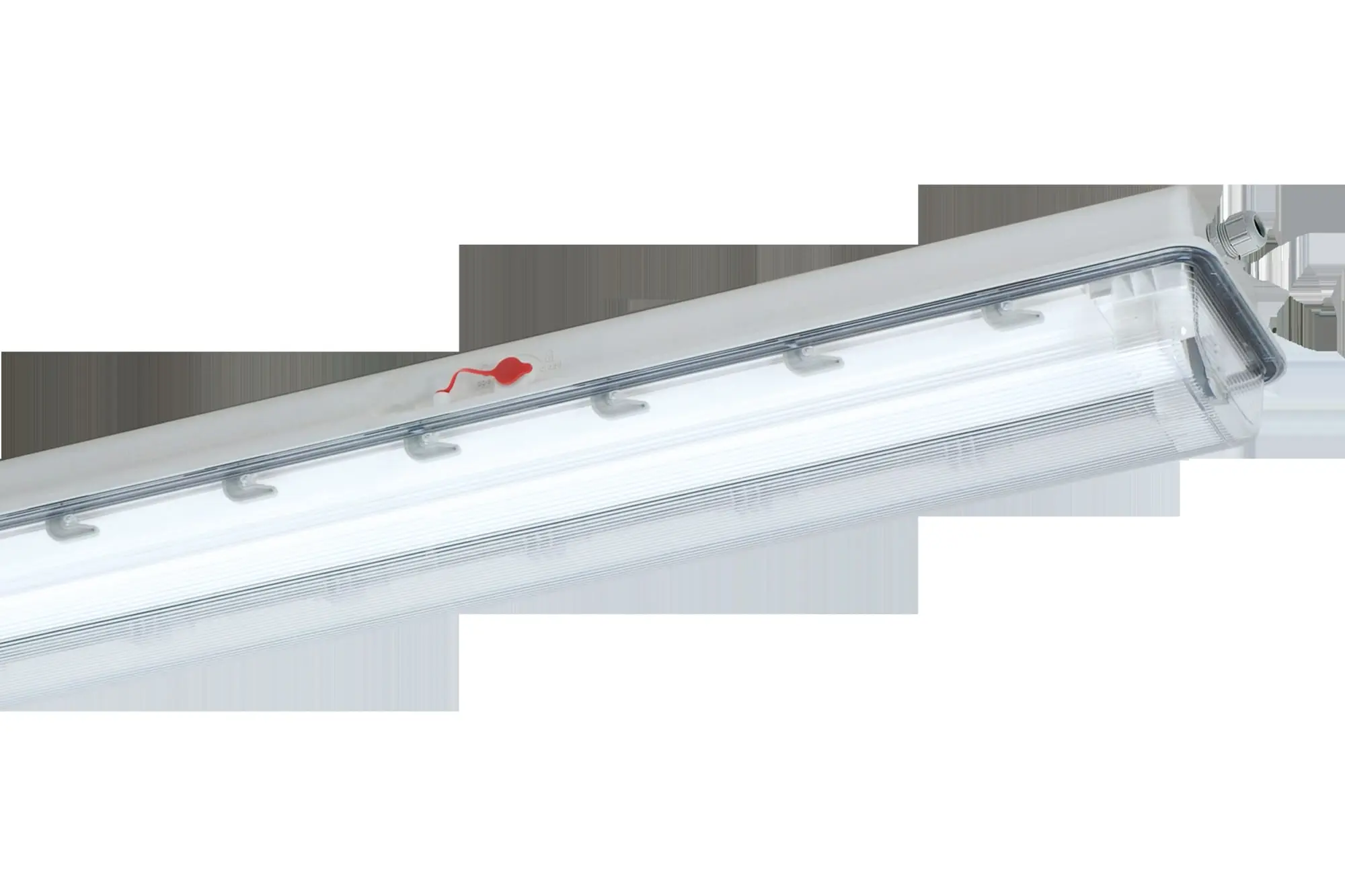 Produktfoto 1 von LED-Feuchtraumleuchte 14W 2300lm IP66 sym-breitstr 4000K Ra≥ 80 Ta