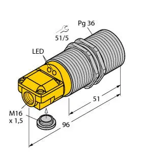 Produktfoto 1 von Induktiver Sensor