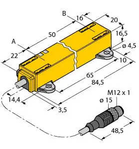 Produktfoto 1 von Induktiver Linearwegsensor