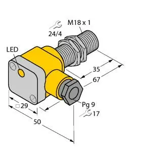 Induktiver Sensor KEMA 02 ATEX 1090X