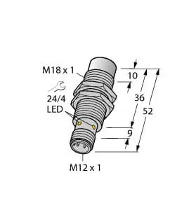 Produktfoto 1 von Induktiver Sensor uprox