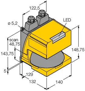 Produktfoto 1 von Personenschutz Laserscanner