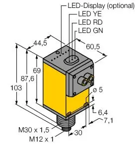 Produktfoto 1 von Opto Sensor Basisgerät für Kunststofflichtleiter KEMA 03ATEX 1441 X