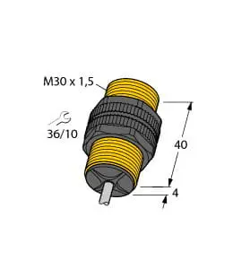 Produktfoto 1 von Induktiver Sensor mit erweitertem Temperaturbereich KEMA 02 ATEX 1090X
