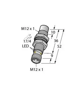 Produktfoto 1 von Induktiver Sensor uprox+
