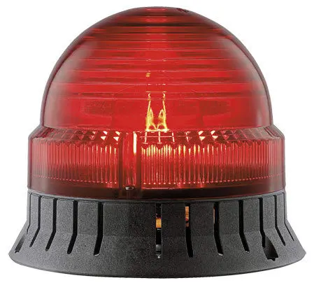 Produktfoto 1 von Kombi-Blitzlicht 24V= (0,85A) rot 80 dB(A) / 6J