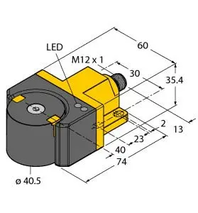 Produktfoto 1 von Induktiver Winkelsensor mit Analogausgang