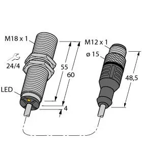 Produktfoto 1 von Induktiver Sensor uprox+