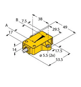 Produktfoto 1 von Induktiver Linearwegsensor