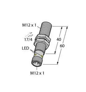 Produktfoto 1 von Induktiver Sensor mit selektivem Verhalten