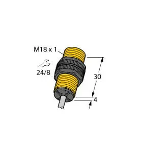 Produktfoto 1 von Induktiver Sensor mit erweitertem Temperaturbereich KEMA 02 ATEX 1090X