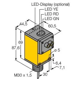 Produktfoto 1 von Opto Sensor Basisgerät für Kunststofflichtleiter KEMA 03ATEX 1441 X