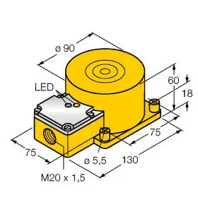 Produktfoto 1 von Induktiver Sensor uprox+