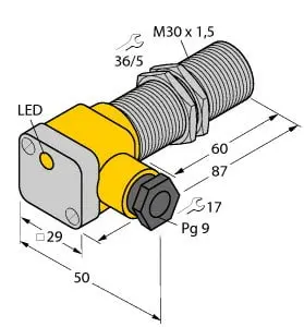 Produktfoto 1 von Induktiver Sensor uprox