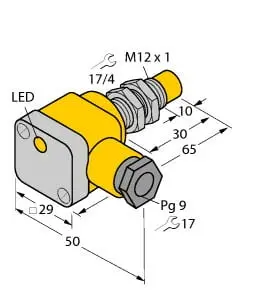 Produktfoto 1 von Induktiver Sensor KEMA 02 ATEX 1090X