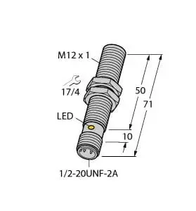 Produktfoto 1 von Induktiver Sensor uprox