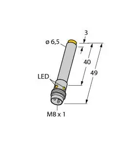Produktfoto 1 von Induktiver Sensor uprox+