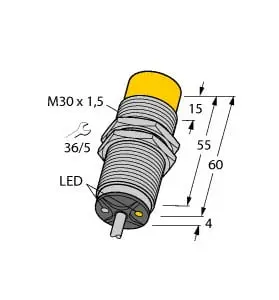 Produktfoto 1 von Induktiver Sensor uprox