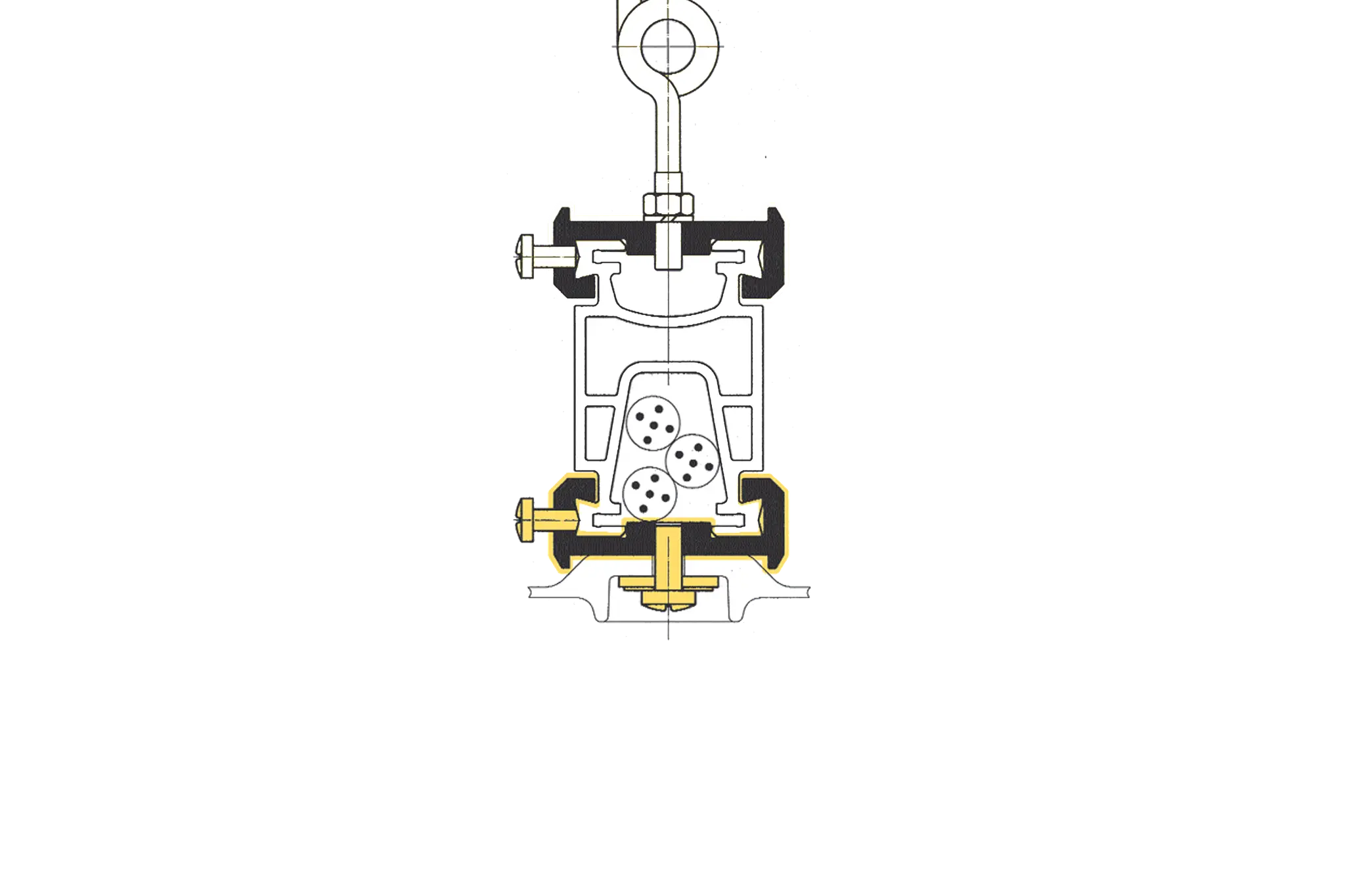 Produktfoto 1 von Leuchtenaufhaengung TRSL