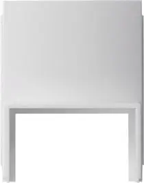 Produktfoto 1 von Adapter Ltg.einf. 1f Kanal 20 x 30 mm Gira Studio Reinweiß