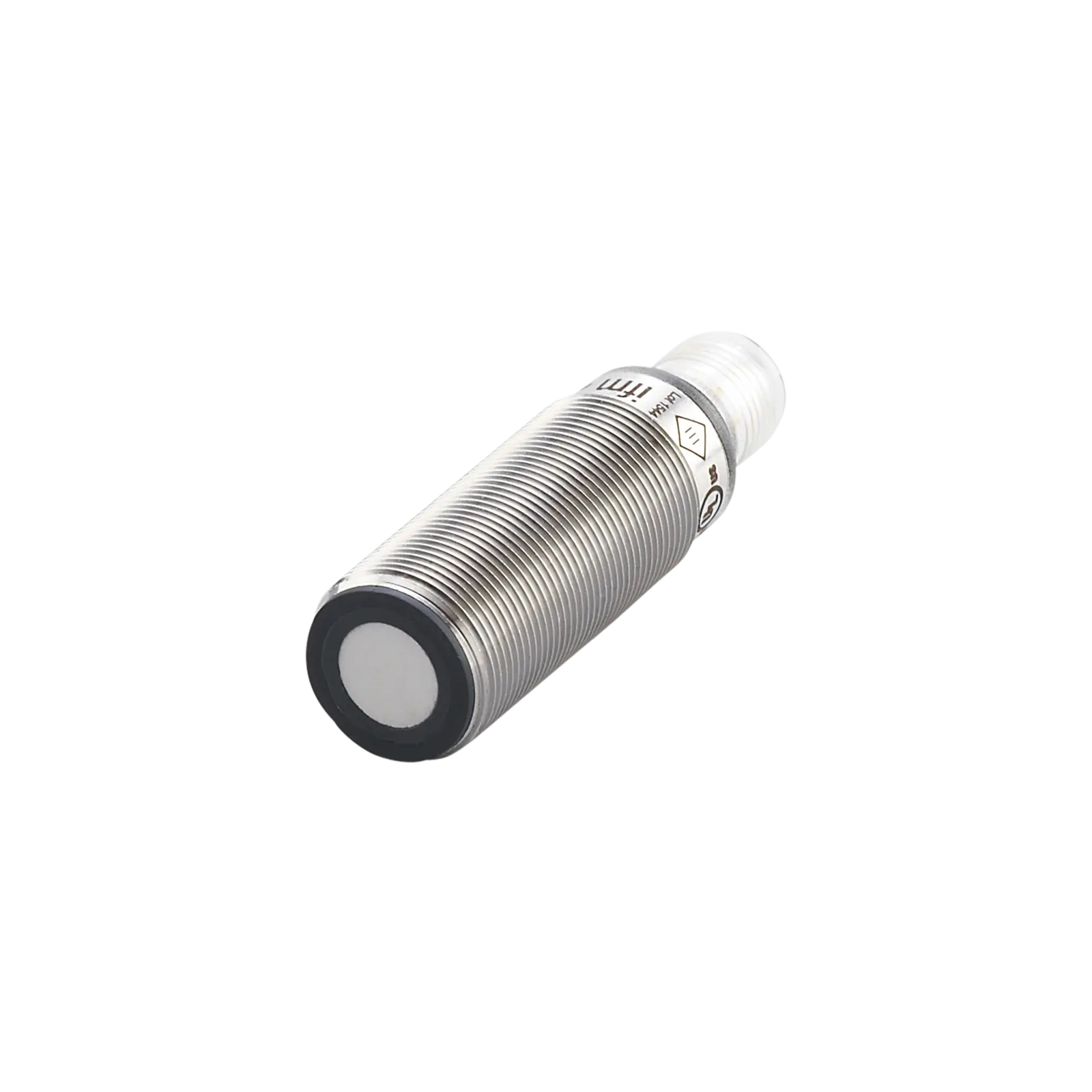 Produktfoto 1 von Ultraschallreflextaster M18x1 L=60,5 Sn=80-1200 S/Ö DC NPN M12 IP67