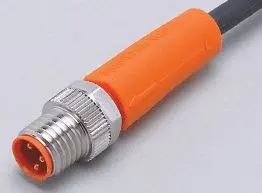 Produktfoto 1 von Anschlusskabel m.Stecker <50VAC 5m PUR Geh. TPU orange IP65/67-69K