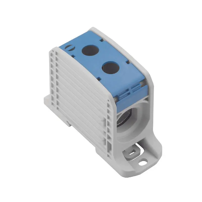 Produktfoto 1 von Potentialverteilerklemme, 185, 1000V, 250A, Polzahl: 1, TS 35, blau