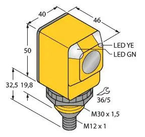 Produktfoto 1 von Optoelektronischer Sensor Einweglichtschranke (Sender)