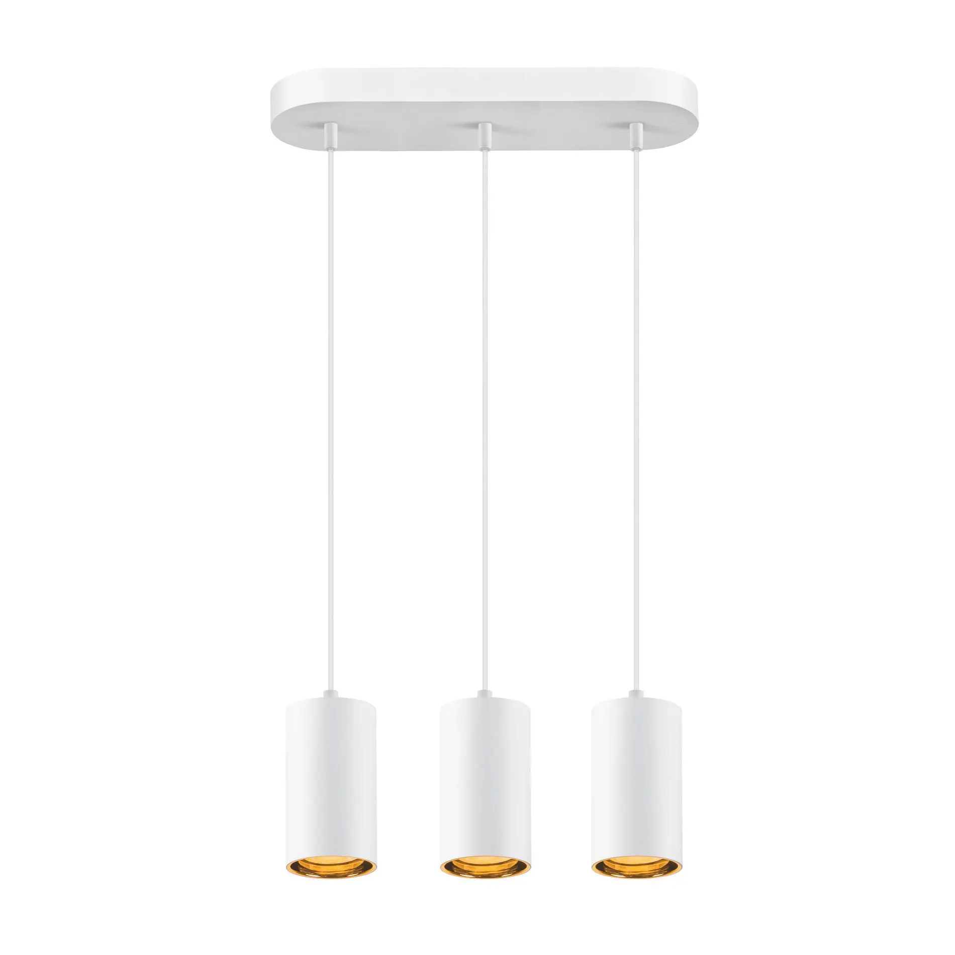 Produktfoto 1 von ASTO TUBE, Pendelleuchte, GU10, Pendellänge 250 cm, 3x max. 10 W, ws