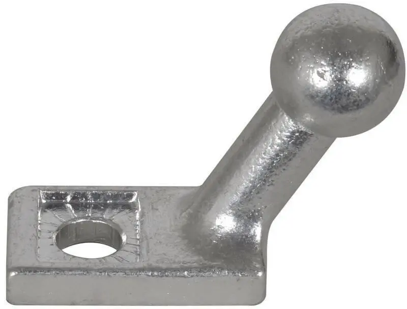 Produktfoto 1 von Kugelfestpunkt D 20mm schräg m. Anschlusslappen 45x30x9mm