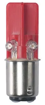 Produktfoto 1 von LED-Leuchtmittel 230/240V AC rot 0,050A