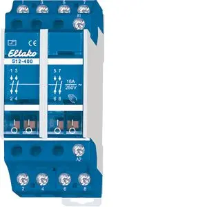 Produktfoto 1 von 4-poliger elektromechanischer 16A-Stromstoßschalter 230V 4 Schließer